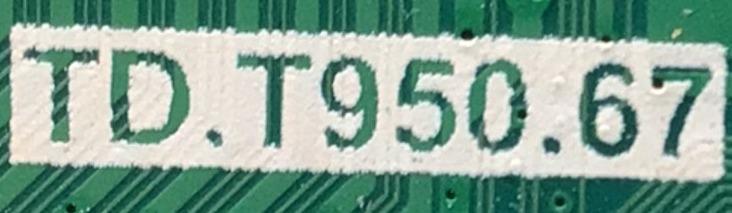 MAIN PARA TV INSIGNIA / NUMERO DE PARTE 317GAAMBC60CVT / TD.T950.67 / NUMERO DE PANEL TPT320WH-AT022.H REV:S1Q / DISPLAY PT320AT02-2 /  MODELO NS-32DF310NA19 - Imagen 2